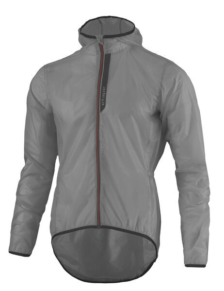 Pánská pláštěnka ETAPE VENTO, šedá transparent (vodní sloupec 5.000 mm, velikost XXL)