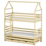 Posteľ Domček Dalia 90x200 pine