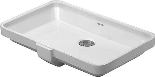 DURAVIT - 2nd floor Umyvadlo s přepadem, 53x35 cm, bílá 0316530000