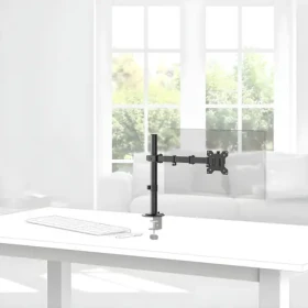 Hama Stolní držák pro 1 monitor 35" černá / Stolní držák / 1 rameno / VESA 75x75-100x100 / nosnost 12 kg (00220901)