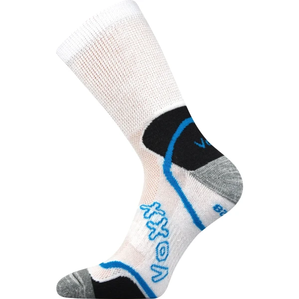 VOXX Ponožky sportovní METEOR s jemným lemem BÍLÉ 39-42 110960