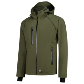 Tech Shell bunda unisex army M