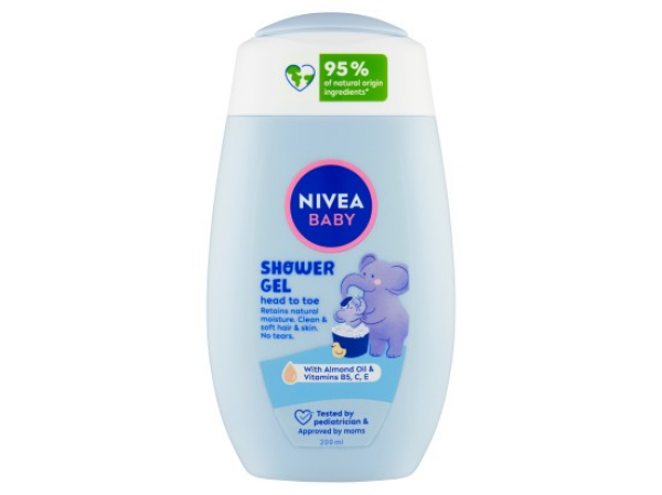 Nivea Baby Sprchový gel pro celé tělo a vlásky 200ml