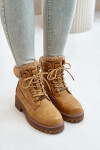 Zateplené dámské boty Big Star OO274A285 Camel 36