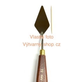 No name Špachtle malířská Jumanika 72 - kosočtverec 32x67 mm