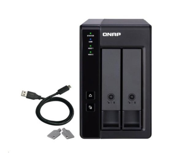 QNAP TR-002 rozšiřujicí jednotka (2xSATA, USB-C 3.2 Gen2) EDF_437455