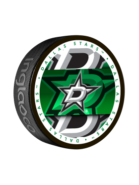 Inglasco / Sherwood Puk Dallas Stars Medallion Souvenir Collector Puck