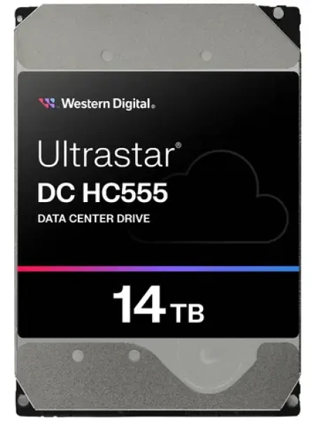 WD Ultrastar DC HC555 14TB / HDD / 3.5" SATA III / 7 200 rpm / 512MB cache / 5y (0B48721)