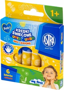 ASTRA Voskovky Jumbo 6ks (5901137183190)