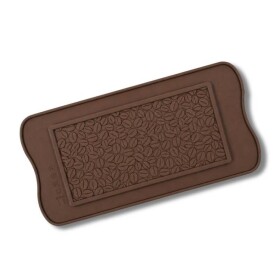 Silikomart Silikomart Silikonová forma na čokoládu Tabulka s kávovými zrny 10,8 cm
