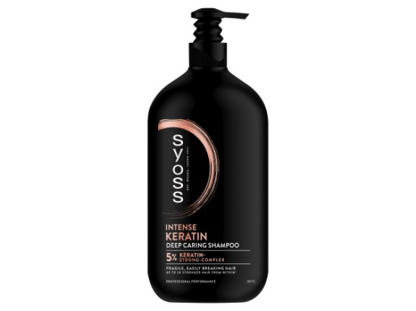 Syoss Intense Keratin šampon pro křehké, snadno se lámající vlasy 750ml