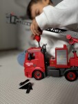 Mamido Šroubovací hasičské auto se stříkačkou na vodu 3v1 světelné a zvukové efekty