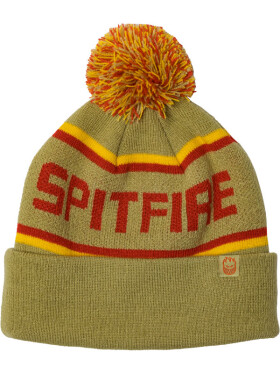 Spitfire CLASSIC 87 FILL POM TAN/GOLD/RED pánská čepice