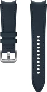 SAMSUNG Hybridní kožený řemínek (20 mm M-L) tmavě modrá (ET-SHR89LNEGEU)