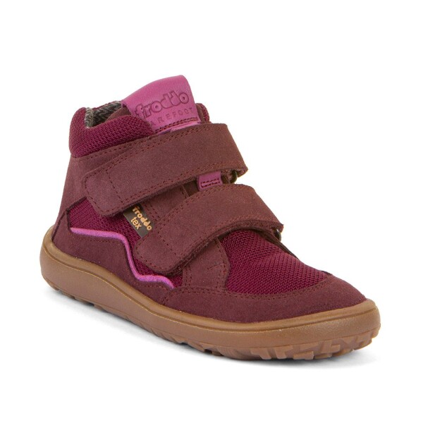 Dívčí barefoot boty TEX AUTUMN Bordeaux Froddo G3110266-7 - 33