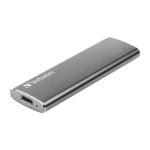 VERBATIM Vx500 Gen 2 120 GB stříbrná / externí SSD / USB 3.1 Gen 2 / R: 500 MBps / W: 290 MBps (47441)