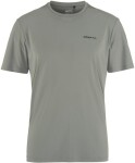 Craft Pánské Tričko krátkým rukávem CORE ESSENCE SS TEE 2 1915287-647000 Šedá - Běžecké tričko CRAFT CORE Essence 2 - zelená Velikost textilu: S