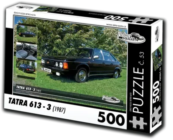 RETRO-AUTA Puzzle č. 53 Tatra 613-3 (1987)