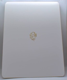 Cake Star Podložka pod dort pevná dřevovláknitá bílá obdélník 37 x 47 cm (1 ks)