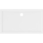 MEXEN - Flow sprchová vanička obdélníková slim 100 x 140, bílá lesk 46R101014