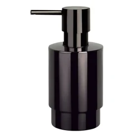 Spirella NYO dávkovač mýdla černý / ocel / 200 ml (7610583154286)