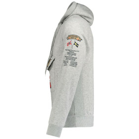 Mikina Geographical Norway Gymclass EO DB 100 M WU6620H/GNO-Blended Grey pánské XL