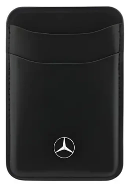 Mercedes PU Leather černá / Peněženka / MagSafe / na karty (57983130587)