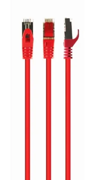 Gembird PP6A-LSZHCU CAT6A SFTP 3 m červená (PP6A-LSZHCU-R-3M)