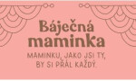 Zrcadlový svícen Báječná maminka RŮŽOVÁ - Albi