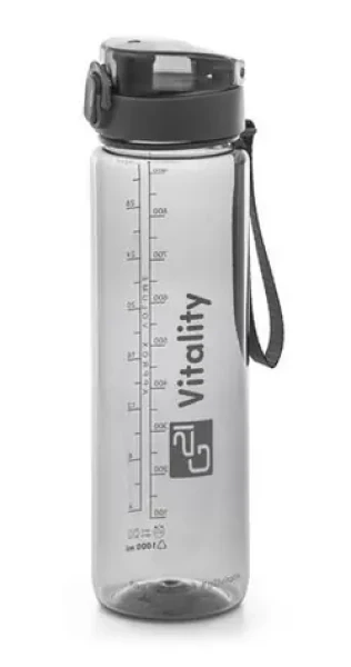 G21 Láhev na pití šedá / Láhev na pití / 1000 ml (KXN1184S)