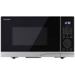 Panasonic NN-CD87KSGTG stříbrná / Kombinovaná mikrovlnná trouba / gril / 1000W / 34l (NN-CD87KSGTG)