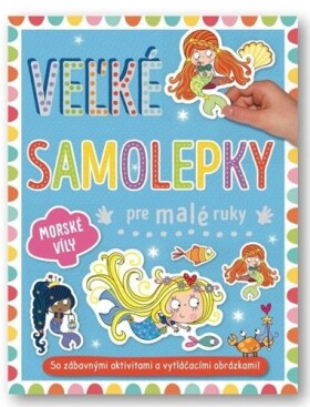 Veľké samolepky pre malé ruky Morské víly