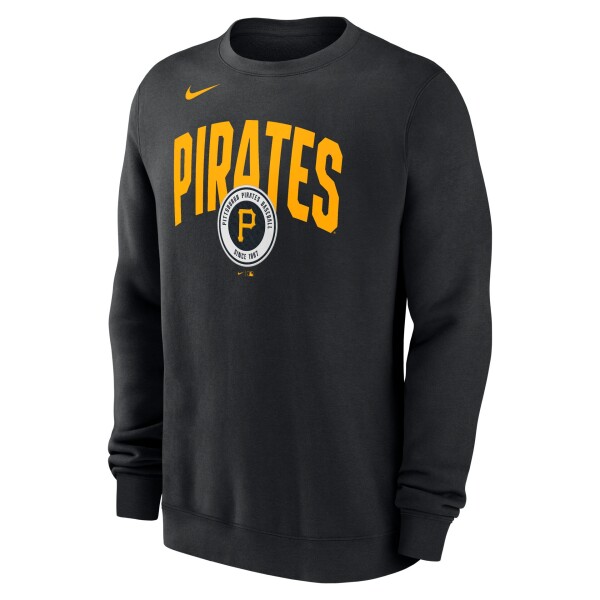 Nike Pánská mikina Pittsburgh Pirates MLB Club Fleece Crew Velikost: S