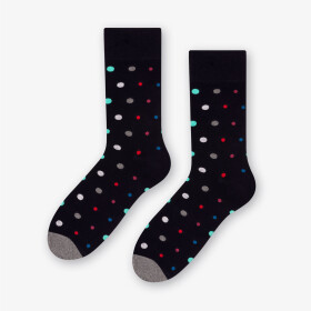 Ponožky Mix Dots 139-051 Dark Navy Blue - Více 39/42