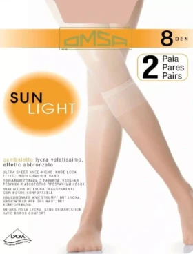 Podkolenky Sun Light 8DEN BEIGE NATURAL UNI