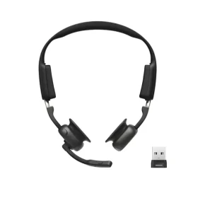 Shokz OpenMeet UC černá / Sluchátka / Open-ear / Bluetooth / USB-A adaptér (C610-AA-BK-EU-000)