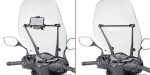Fb1181 držák navigace do kapotáže pro Honda SH 125-150 (20-25)/SH 350 (21-25)