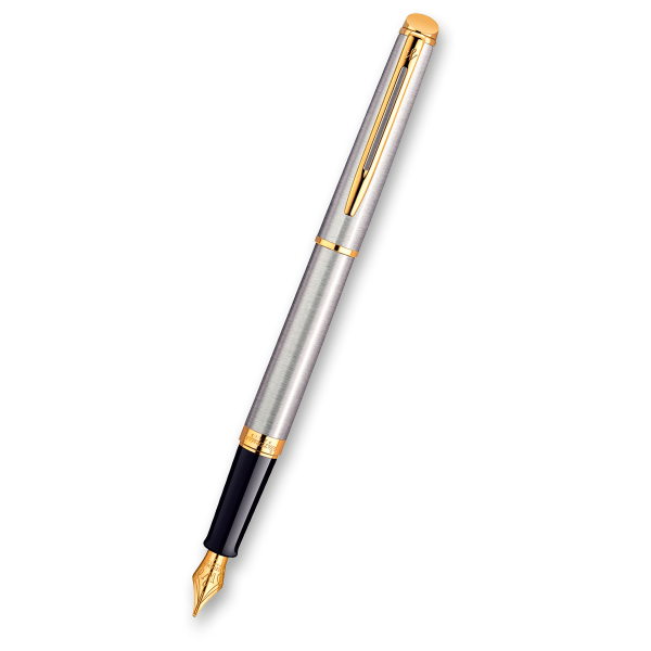Waterman Hémisphère Stainless Steel GT - plnící pero - hrot F