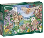 FALCON Puzzle Sovy v lese