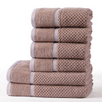 Sada froté ručníků a osušek MODENA latté 6 ks