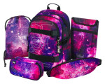 5 SET Skate Galaxy: batoh, penál, sáček, ledvinka, obal na notebook