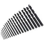 Vrtáky do kovu HSS, ø 1 - 10 mm, STALCO, set 10 ks