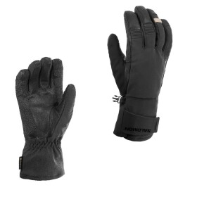 Zimní rukavice SALOMON QST GORE - TEX Deep Black velikost L