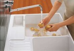 VILLEROY & BOCH - Dřezy Keramický dřez 90x63 cm, CeramicPlus, Stone White 632391RW