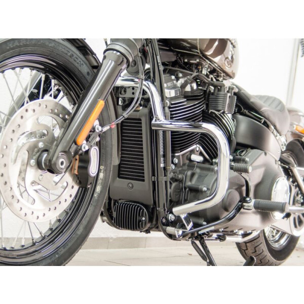 Padací rám Fehling Harley Davidson HD Softail Street Bob 2018-, černý