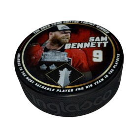 Inglasco / Sherwood Puk Florida Panthers NHL Sam Bennet #9 2025 Stanley Cup Playoffs Conn Smythe Trophy Souvenir Collector Puck