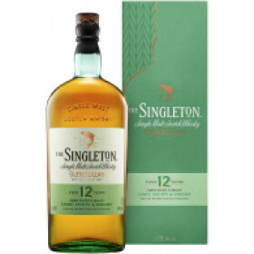 Singleton of Glendullan Whisky 12y 40% 1 l (tuba)