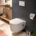 HANSGROHE - EluPura S Original Závěsné WC se sedátkem, Rimless, bílá 60207450