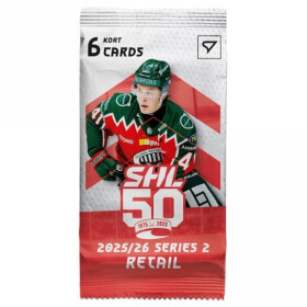 2025-2026 Svenska hockeyligan SHL 2. série Retail balíček - hokejové kartičky
