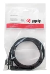 Equip CEE 7/7 - C5 černý / Napájecí kabel / 3 m / 250 V / 2,5 A (112151)